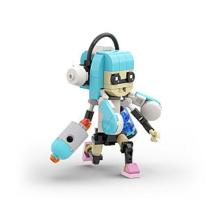 MOC Factory 89374 Movies and Games Splatoon 3 Inklings Blue