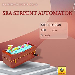MOC Factory 140348 Creator Expert Sea Serpent Automaton