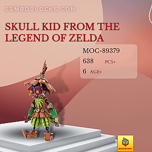 MOC Factory 89379 Movies and Games Skull Kid from The Legend of Zelda