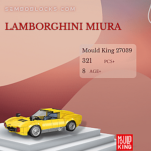 MOULD KING 27039 Technician Lamborghini Miura