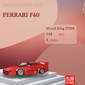 MOULD KING 27038 Technician Ferrari F40