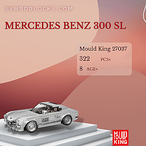 MOULD KING 27037 Technician Mercedes Benz 300 SL