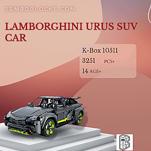 K-Box 10511 Technician Lamborghini Urus SUV Car