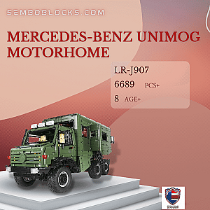 LR J907 Technician Mercedes-Benz Unimog Motorhome