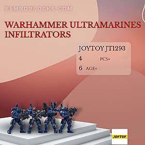 Joytoy JT1293 Creator Expert Warhammer ULTRAMARINES INFILTRATORS