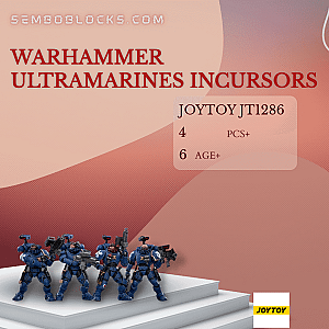 Joytoy JT1286 Creator Expert Warhammer ULTRAMARINES INCURSORS