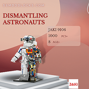 JAKI 9106 Creator Expert Dismantling Astronauts