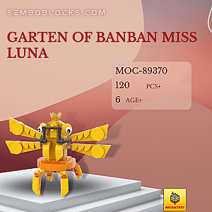 MOC Factory 89370 Movies and Games Garten of Banban Miss Luna