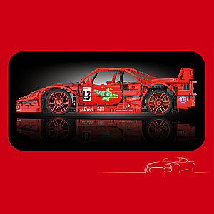 MOULD KING 13095 Technician Motor Ferrari F40 LM Sports Car