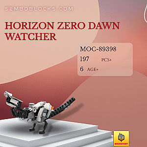 MOC Factory 89398 Creator Expert Horizon Zero Dawn Watcher