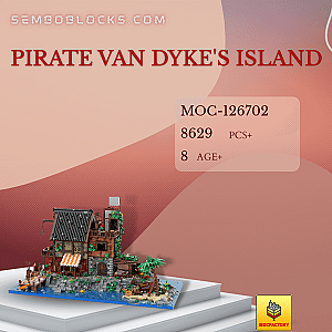 MOC Factory 126702 Creator Expert Pirate Van Dyke's Island