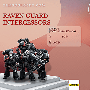Joytoy JT4577+4584+4591+4607 Creator Expert Raven Guard Intercessors