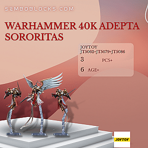 Joytoy JT5062+JT5079+JT5086 Creator Expert Warhammer 40k Adepta Sororitas