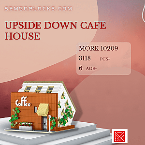 MORK 10209 Modular Building Upside Down Cafe House