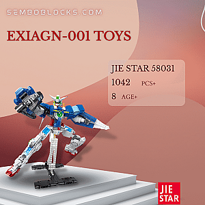 JIESTAR 58031 Creator Expert EXIAGN-001 Toys