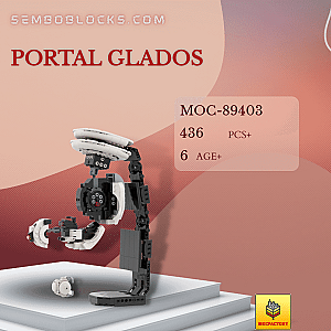 MOC Factory 89403 Movies and Games Portal GLaDOS