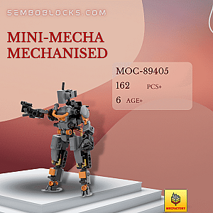 MOC Factory 89405 Creator Expert Mini-Mecha Mechanised
