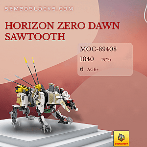 MOC Factory 89408 Creator Expert Horizon Zero Dawn Sawtooth
