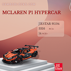 JIESTAR 91104 Technician McLaren P1 Hypercar