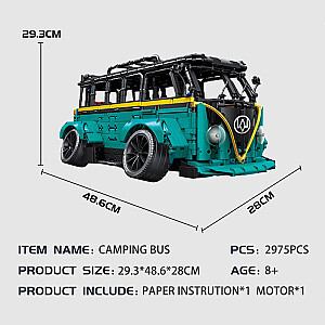 CACO C021 Technician Low Pitched Camping Bus