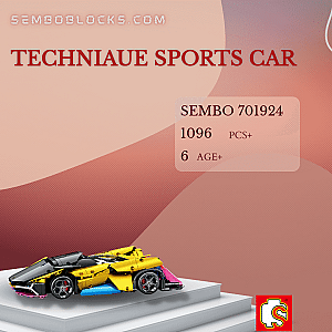 SEMBO 701924 Technician TECHNIAUE Sports Car