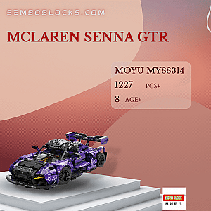 MOYU MY88314 Technician McLaren Senna GTR