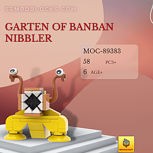 MOC Factory 89383 Movies and Games Garten of Banban Nibbler
