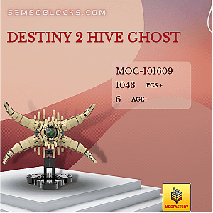 MOC Factory 101609 Creator Expert Destiny 2 Hive Ghost
