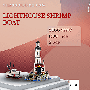 YEGG 92207 Creator Expert Lighthouse Shrimp Boat