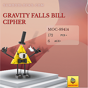 MOC Factory 89414 Creator Expert Gravity Falls Bill Cipher