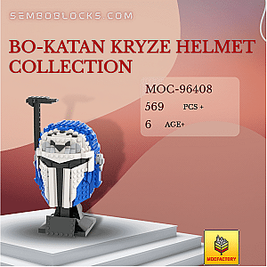 MOC Factory 96408 Star Wars Bo-Katan Kryze Helmet Collection