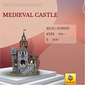 MOC Factory 109930 Modular Building Medieval Castle