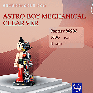 Pantasy 86203 Creator Expert Astro Boy Mechanical Clear Ver