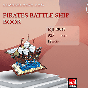 MJ 13042 Creator Expert Pirates BATTLE Ship Book