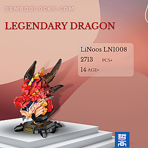 LiNOOS LN1008 Creator Expert Legendary Dragon