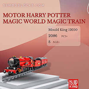 MOULD KING 12010 Technician Motor Harry Potter Magic World Magic Train