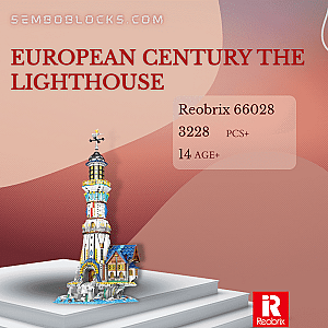 REOBRIX 66028 Modular Building European Century The Lighthouse