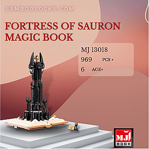 MJ 13018 Movies and Games Fortress of Sauron Magic Book