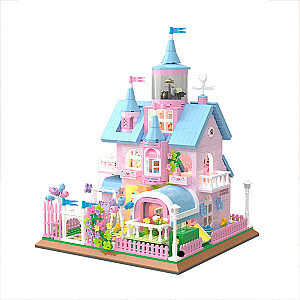 ZHEGAO 613002 Creator Expert Pink Castle