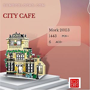 MORK 20113 Modular Building City Cafe
