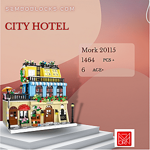 MORK 20115 Modular Building City Hotel