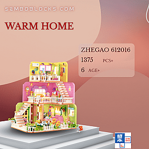 ZHEGAO 612016 Creator Expert Warm Home