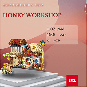 LOZ 1943 Creator Expert Honey Workshop