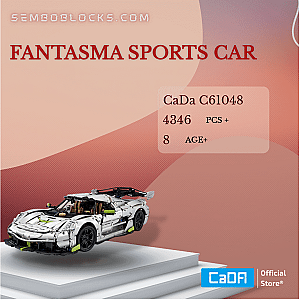 CaDa C61048 Technician Fantasma Sports Car