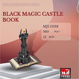 MJ 13018 Movies and Games Black Magic Castle Book