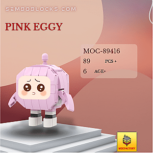 MOC Factory 89416 Creator Expert Pink Eggy