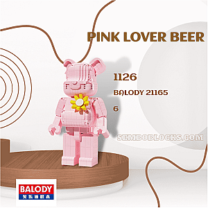 BALODY 21165 Creator Expert Pink Lover Beer