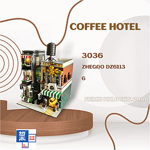 ZHEGAO DZ6113 Modular Building Coffee Hotel