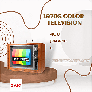 JAKI 8210 Creator Expert 1970S Color Television