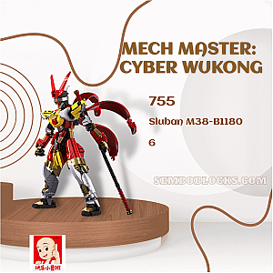 Sluban M38-B1180 Creator Expert Mech Master: Cyber ​​Wukong